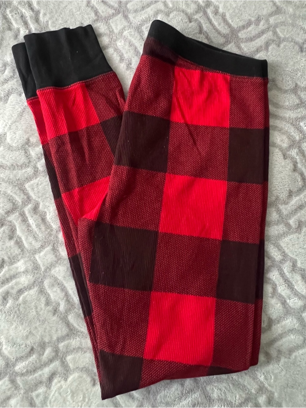 Old Navy Women’s Red Black Buffalo Plaid Pajama Pants Size Medium